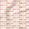 Love Love Love | Children, Holiday Fabric Design | Indy Bloom Design